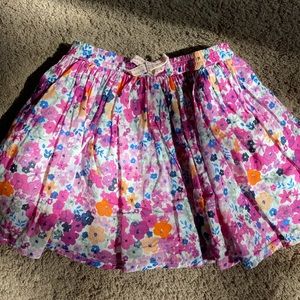 Joe Fresh 3 Pink Purple Floral Skirt
